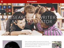 Tablet Screenshot of helenpapworth.com